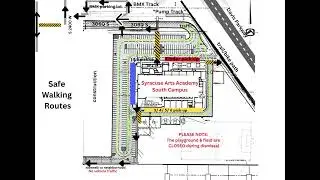 South Campus Safe Walking Routes