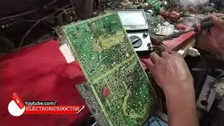 panasonic crt tv power problem solution || Crt tv Electricity problem solve @ElectronicsDoctor