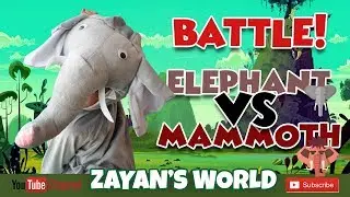 Epic Battle: Elephant vs Mammoth (Dance with an Elephant)