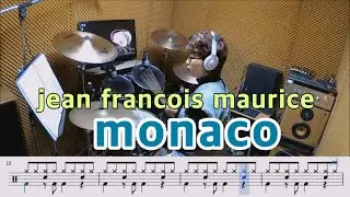 monaco - jean francois maurice [질주드럼/악보영상] 이경자