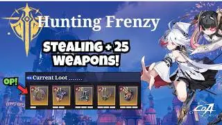 Stealing +25 Weapons! | Hunting Frenzy PVP | Crystal of Atlan