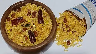 Churmuri | Churumuri | Murmuri | Murmura | Bhel Puri | Spicy Puffed Rice | Kadle Puri | Mandakki