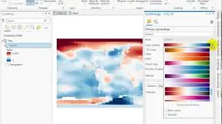 Divergent color scheme with a neutral midpoint in ArcGIS Pro