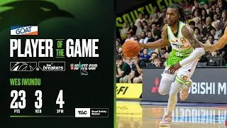 GOAT Player of the Game - Wes Iwundu (Round 18 vs Breakers, NBL26)