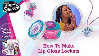 Shimmer 'n Sparkle Glitter & Gem Lip Gloss Lockets