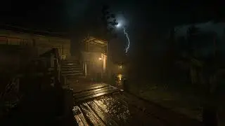 10 Hours of Powerful Night Rain and Thunder for Anxiety Relief Sleep