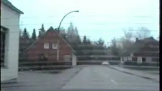 Autofahrt durch Detern - Velde - Stickhausen im Januar 1992