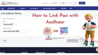 How to link pan with aadhaar | pan aadhar link kaise kare | Pan Aadhaar link - 2023 