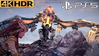 How to Kill Stormbird Boss - Horizon Forbidden West Machines Fight (PS5) 4K 60FPS HDR Gameplay