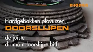 Hardgebakken plavuizen doorslijpen &ndash; de juiste diamantdoorslijpschijf