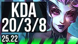 ELISE vs VIEGO (JGL) | 20/3/8, Legendary | EUW Master | 25.22