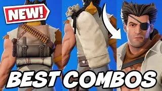 BEST COMBOS WITH *NEW* WOLVERINE ZERO SKIN (AUGUST MONTHLY CREW PACK)! - Fortnite