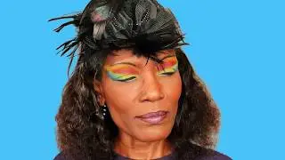 VIBRANT COLORFUL EYESHADOW LOOK GRWM
