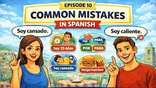 Common Mistakes in Spanish | Spanish in Five