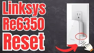 How to reset linksys re6350 WiFi Extender to factory default settings | Devicessetup