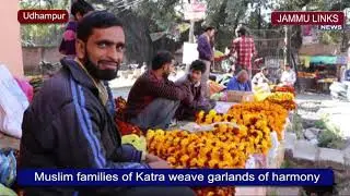 Muslim families of Katra weave garlands of harmony