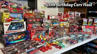 [LIVE 🔴] Unboxing a 200+ Disney Cars Diecasts Haul &mdash; 20th Birthday Special