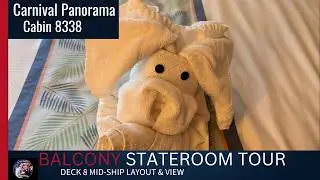 Обзор каюты Carnival Panorama Room &mdash; с описанием обустройства и полезными советами &mdash; Балкон 8338
