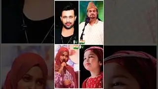 Tajdar-e-Haram - Atif Aslam & Beautiful Kids Voice #muibmusic #trending #shorts