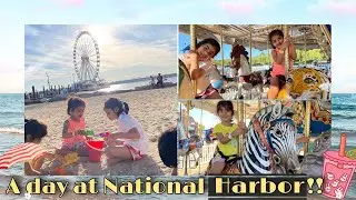National Harbor Maryland 2021 | Capital Wheel | Fun with Maanya & Pucchu