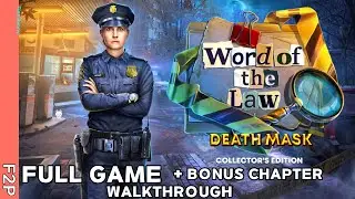 Mystery of Law Death Mask f2p Full Walkthrough | Word of The Law