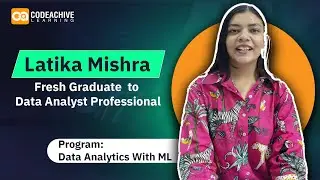 Data Analytics with Machine Learning Program | Codeachive Learning | Student Review