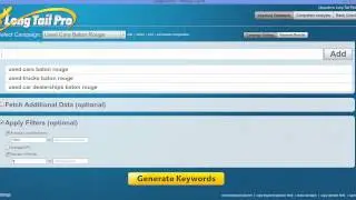 Long Tail Pro Keyword Tool