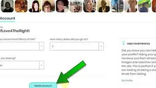 How to Close Down & Delete Plenty Of Fish Account & Profile