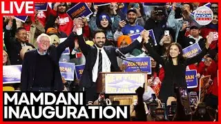 MAMDANI INAUGURATION LIVE | Zohran Mamdani Sworn In By Bernie Sanders at NYC City Hall