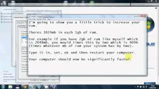 How to increase system ram