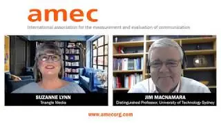 Jim Macnamara, Distinguished Professor, University of Technology Sydney,  #AMECSummit 2020.