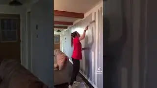 Wood Paneling Paint Makeover