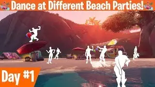 Dance at Different Beach Parties - Day #1 - 14 Days of Summer Challenges