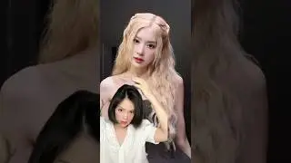 Rose BlackPink hairstyle inspired but on my short hair