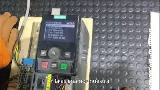 😵😵Realizando Cambio de giro de motor y 3 frecuencias con las entradas digitales de variador SIMES😵😵