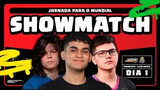 JORNADA PARA O MUNDIAL DA CLASH ROYALE LEAGUE - PROS VS INFLUENCIADORES - DIA 1