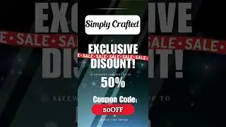 Simply Crafted Sitewide Code! #SimplyCrafted #CBDLife #THCCommunity #PlantPower #VapeAndChill #50off