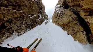 Terminal Cancer Couloir, NV on March 18th, 2020