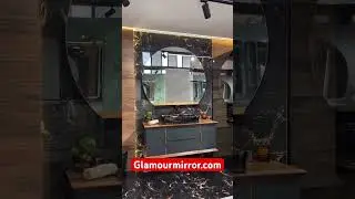 #homeimprovement #ledmirror #mirror #interiordesign #mirrorled