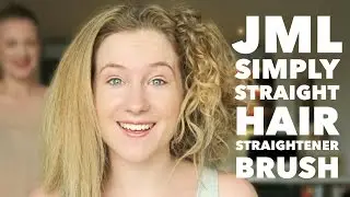 REVIEW: JML Simply Straight Hair Straightener Brush Feat. Runaway Kiwi