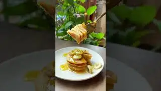 Whole-wheat pancakes #pancake #sweettooth #delicious #eggfreebaking #pancakelovers #recipe #love