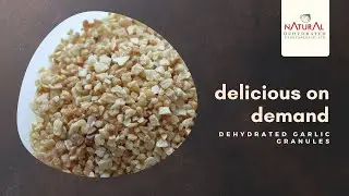 Dehydrated Garlic Powder Manufacturers In India   Dehydrated Garlic Flakes Uses Honest Video