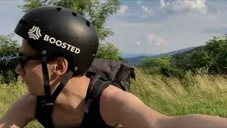 Cruising the BlueRidge Parkway on Boosted Stealth
