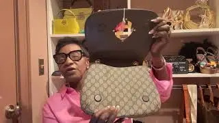 Gucci Supreme Blondie Handbag Review II  Medium Gucci Blondie II The Real Housewife of Lake Oconee