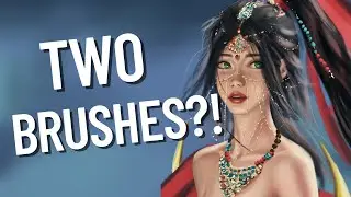 You only need TWO Brushes to make any painting