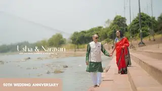 50th Wedding Anniversary Video I Post Wedding Shoot | Rishikesh Uttarakhand | Usha & Narayan