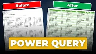 Clean Your MESSY Accounting Data with POWER QUERY in 8 Minutes
