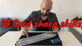 🆕10 essential card sharp skills, my first video in English