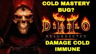 Diablo 2 Resurrected - Cold Mastery bug? Cold Mastery killing some cold immunes.