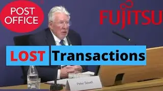Fujitsu Manager UNAWARE Horizon was LOSING Transactions
